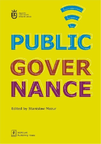 Okładka:  - Public governance