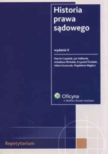 Okładka: Marcin Czepelak - Historia prawa sądowego