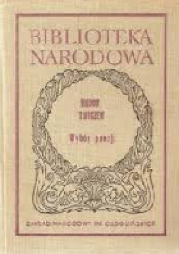 Okładka: Fiodor Tiutczew - Wybór poezji