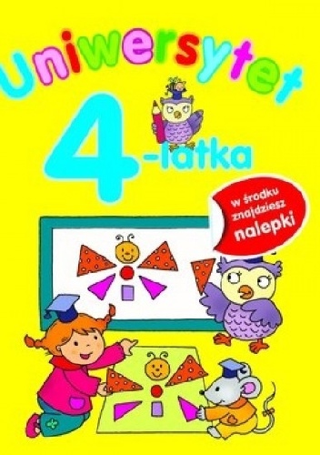 Okładka: Elżbieta Lekan - Uniwersytet 4-latka