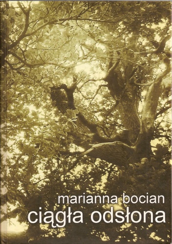 Okładka: Marianna Bocian - ciągła odsłona