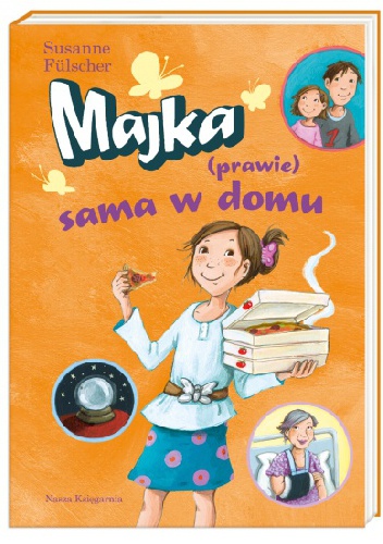 Okładka: Susanne Fülscher - Majka (prawie) sama w domu