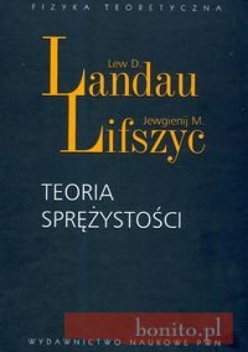 Okładka: Lew D. Landau - Teoria sprężystości