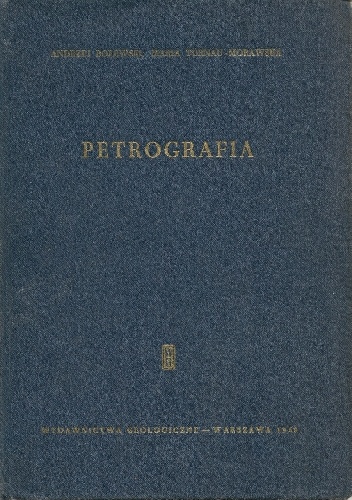 Okładka: Andrzej Bolewski - Petrografia