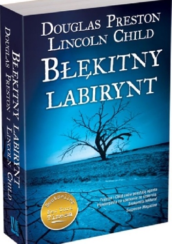Okładka: Douglas Preston - Błękitny labirynt