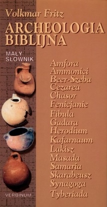 Okładka: Volkmar Fritz - Archeologia biblijna