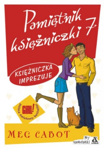 Okładka: Meg Cabot - Pamiętnik księżniczki 7. Księżniczka imprezuje