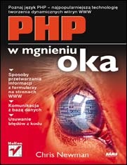 Okładka: Chris Newman - PHP w mgnieniu oka