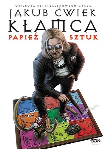 Okładka: Jakub Ćwiek - Kłamca. Papież sztuk