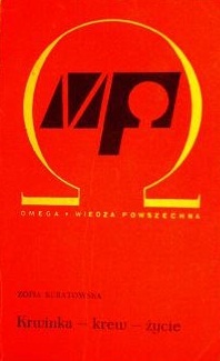 Okładka: Zofia Kuratowska - Krwinka - krew - życie