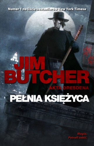 Okładka: Jim Butcher - Pełnia księżyca