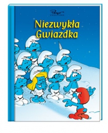 Okładka:  Peyo - Smerfy. Niezwykła Gwiazdka