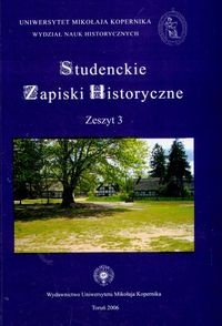 Okładka:  praca zbiorowa - Studenckie zapiski. zeszyt 3