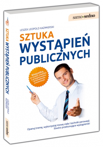 Okładka: Leszek Leopold Kazimierski - Sztuka wystąpień publicznych