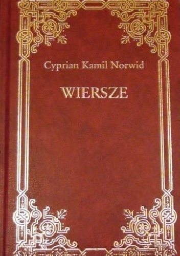 Okładka: Cyprian Kamil Norwid - Poezja i dobroć. Wybór z utworów