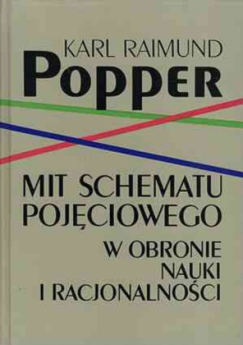 Okładka: Karl Raimund Popper - Mit schematu pojęciowego: w obronie nauki i racjonalności