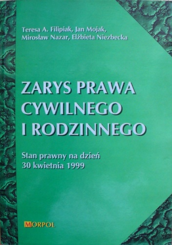 Okładka: Mirosław Nazar - Zarys prawa cywilnego i rodzinnego