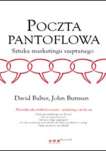 Okładka: David Balter - Poczta pantoflowa. Sztuka marketingu szeptanego