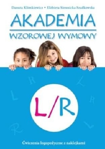 Okładka: Danuta Klimkiewicz - Akademia wzorowej wymowy L/R