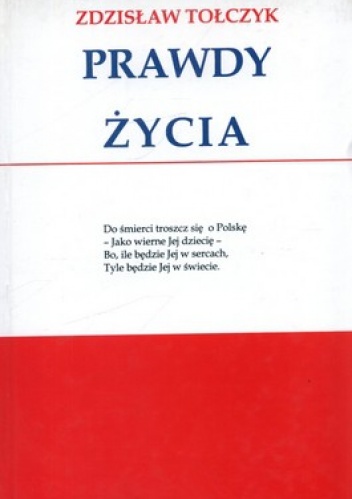 Okładka: Zdzisław Tołczyk - Prawdy życia. Maksymy, aforyzmy i inne utwory