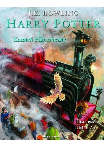 Okładka: Joanne Kathleen Rowling - Harry Potter i Kamień Filozoficzny (wydanie ilustrowane)