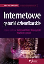 Okładka: Kazimierz Wolny-Zmorzyński - Internetowe Gatunki Dziennikarskie