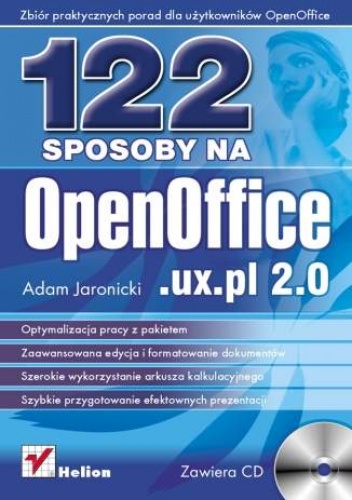 Okładka: Adam Jaronicki - 122 sposoby na OpenOffice.ux.pl 2.0