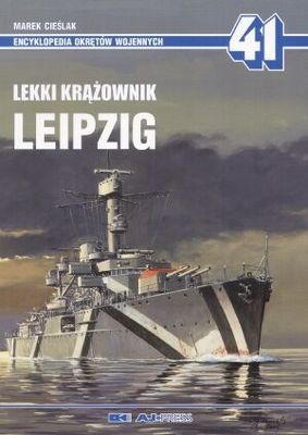 Okładka: Marek Cieślak - Lekki krążownik Leipzig