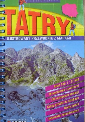 Okładka: Rafał Fronia - Tatry. Ilustrowany przewodnik z mapami