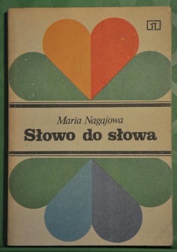 Okładka: Maria Nagajowa - Słowo do słowa
