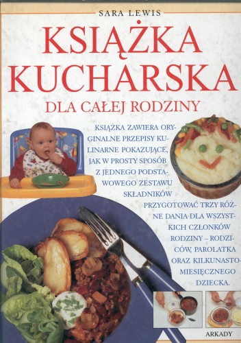 Okładka: Sara Lewis - Książka kucharska dla całej rodziny