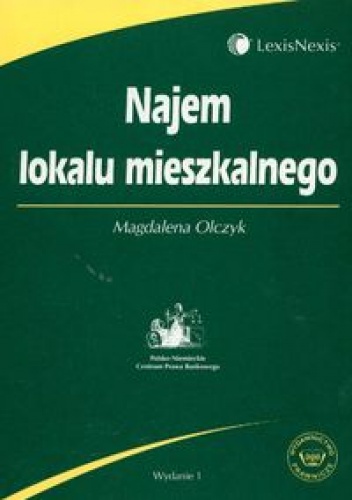 Okładka: Magdalena Olczyk - Najem lokalu mieszkalnego