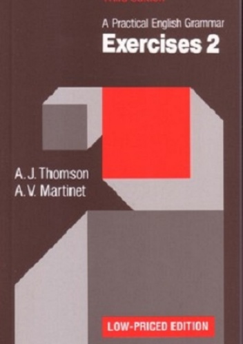 Okładka: Audrey Jean Thomson - A Practical English Grammar: Exercises 2