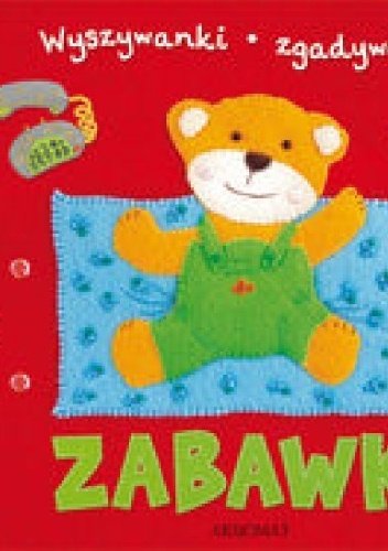 Okładka: Agnieszka Bator - Zabawki. Wyszywanki-zgadywanki