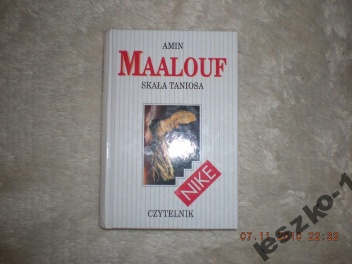 Okładka: Amin Maalouf - Skała Taniosa