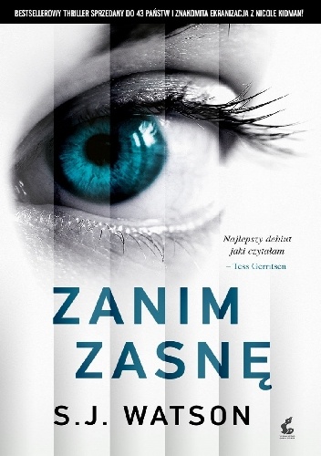 Okładka: S.J. Watson - Zanim zasnę