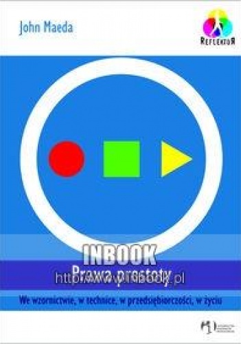 Okładka: John Maeda - Prawa prostoty - Maeda John