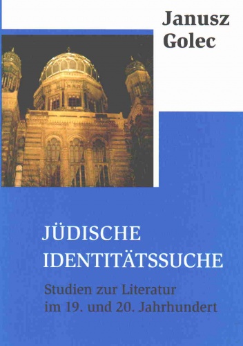 Okładka: J. Golec - Judische Identitatssuche