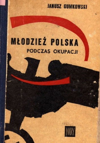 Okładka: Janusz Gumkowski - Młodzież polska podczas okupacji