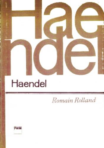 Okładka: Romain Rolland - Haendel