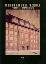 Okładka: Maria Zwierz - Wrocławskie szkoły. Historia i architektura