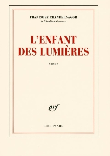 Okładka:  - L'enfant des Lumières