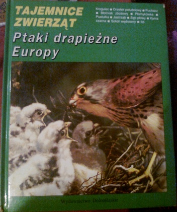 Okładka: Michel Cuisin - Ptaki drapieżne Europy