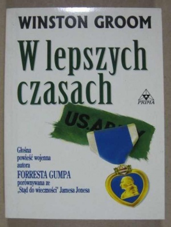 Okładka: Winston Groom - W lepszych czasach