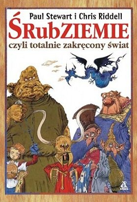 Okładka: Chris Riddell - Śrubziemie czyli Totalnie zakręcony świat