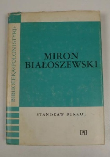 Okładka: Stanisław Burkot - Miron Białoszewski