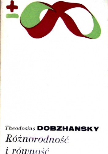 Okładka: Theodosius Dobzhansky - Różnorodność i równość