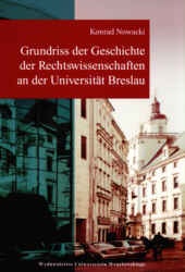 Okładka: Konrad Nowacki - Grundriss der Geschichte an der Universität Breslau