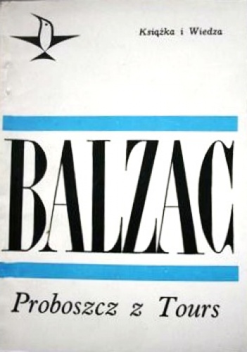 Okładka: Honoré de Balzac - Proboszcz z Tours