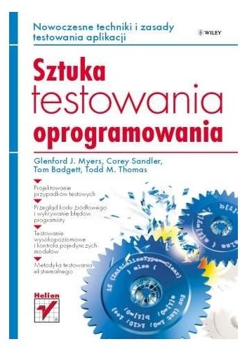 Okładka:  Corey Sandler - Sztuka testowania oprogramowania